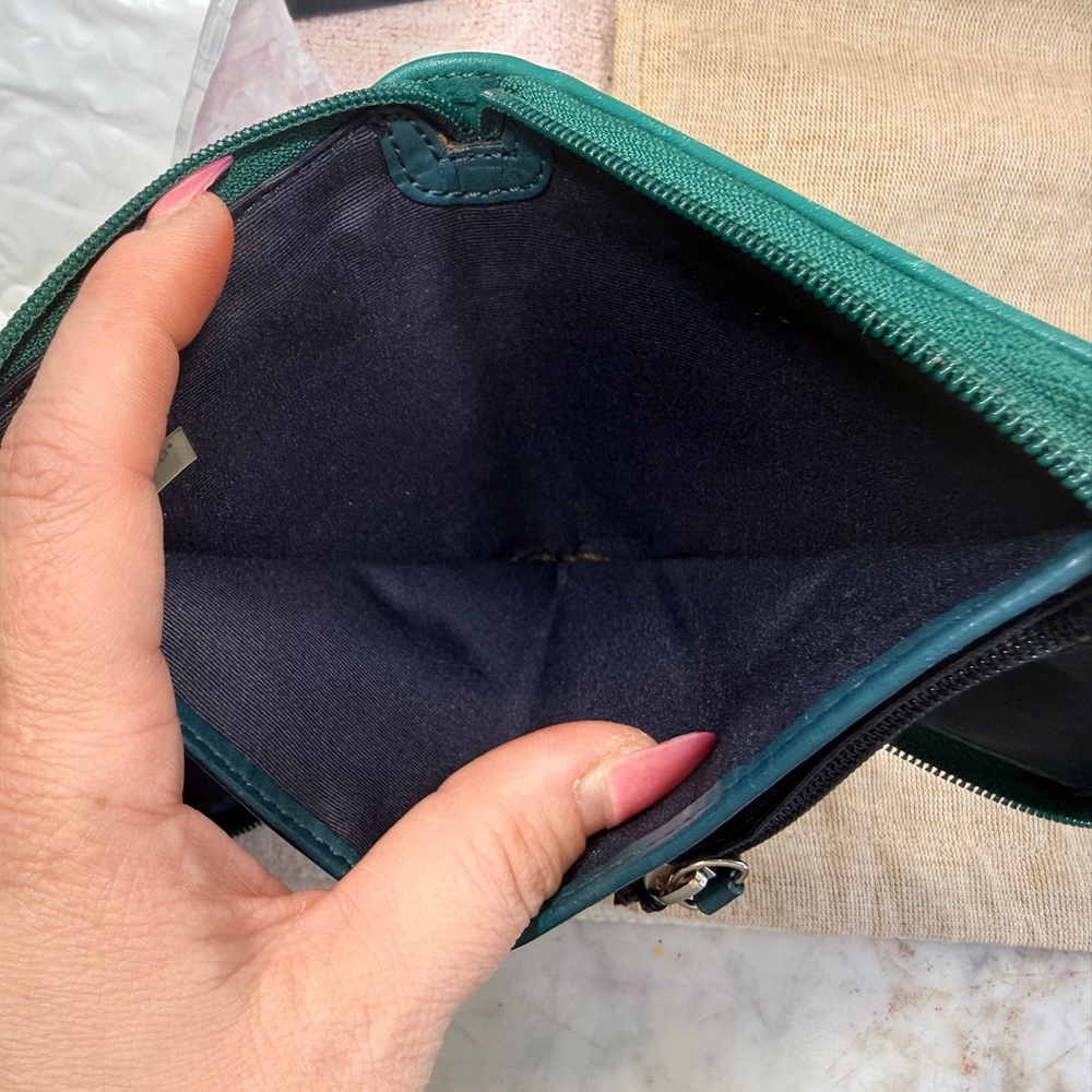 Coach Daisy Leather Medium Zip Around Wallet - Picture 8 of 9